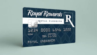 Royal Flooring Rewards Card